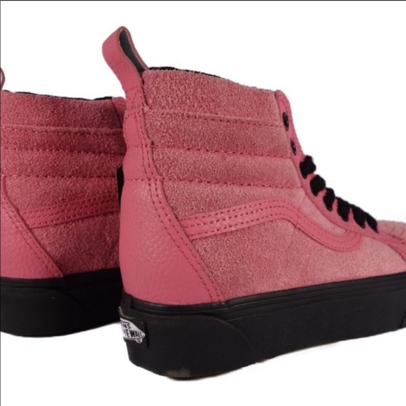 >Ⓜ️SK8-Hi 1.5” PLATFORM MTE SUEDE DESERT ROSE/BLACK LACE UP BRAND NEW VANS - Picture 6 of 16